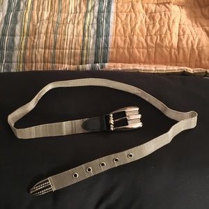 Vintage Silver Belt from the ‘80s